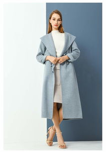 长沙名品折扣服装进货新选择 庄丽欣新款双面尼羊绒大衣解析